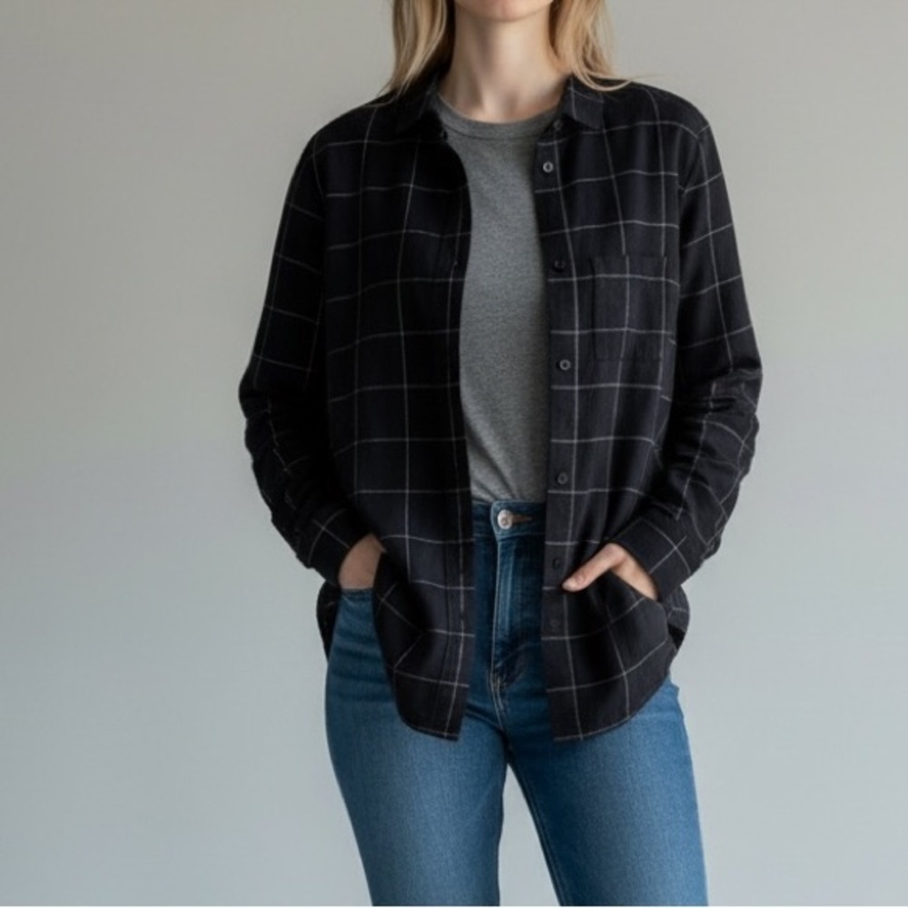 Garnet Hill Flannel Shirt